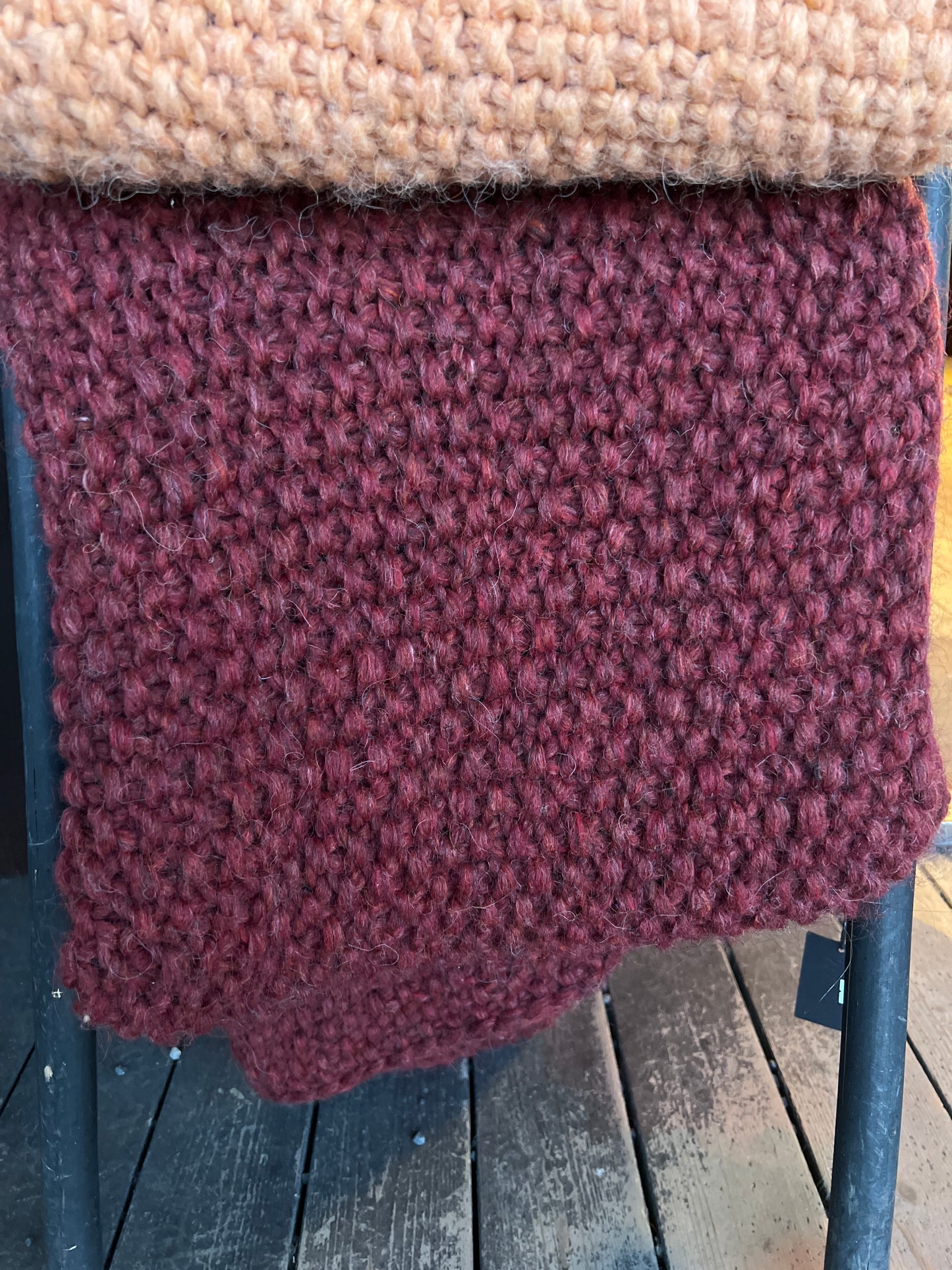 Wool Blanket Mamma Reykjavík Handmade With Love