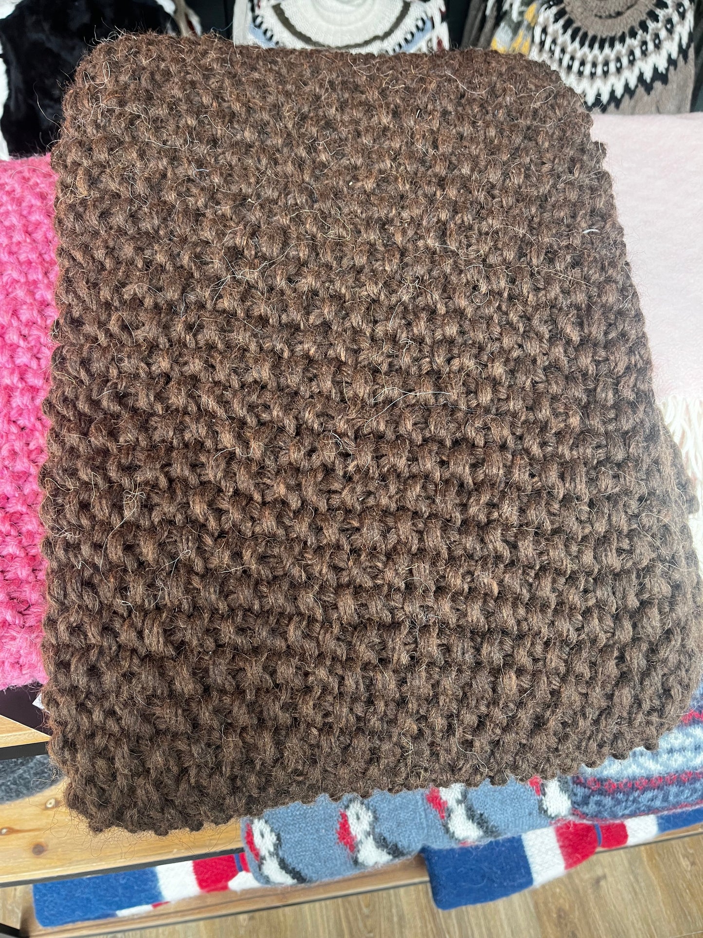 Wool Blanket Mamma Reykjavík Handmade With Love