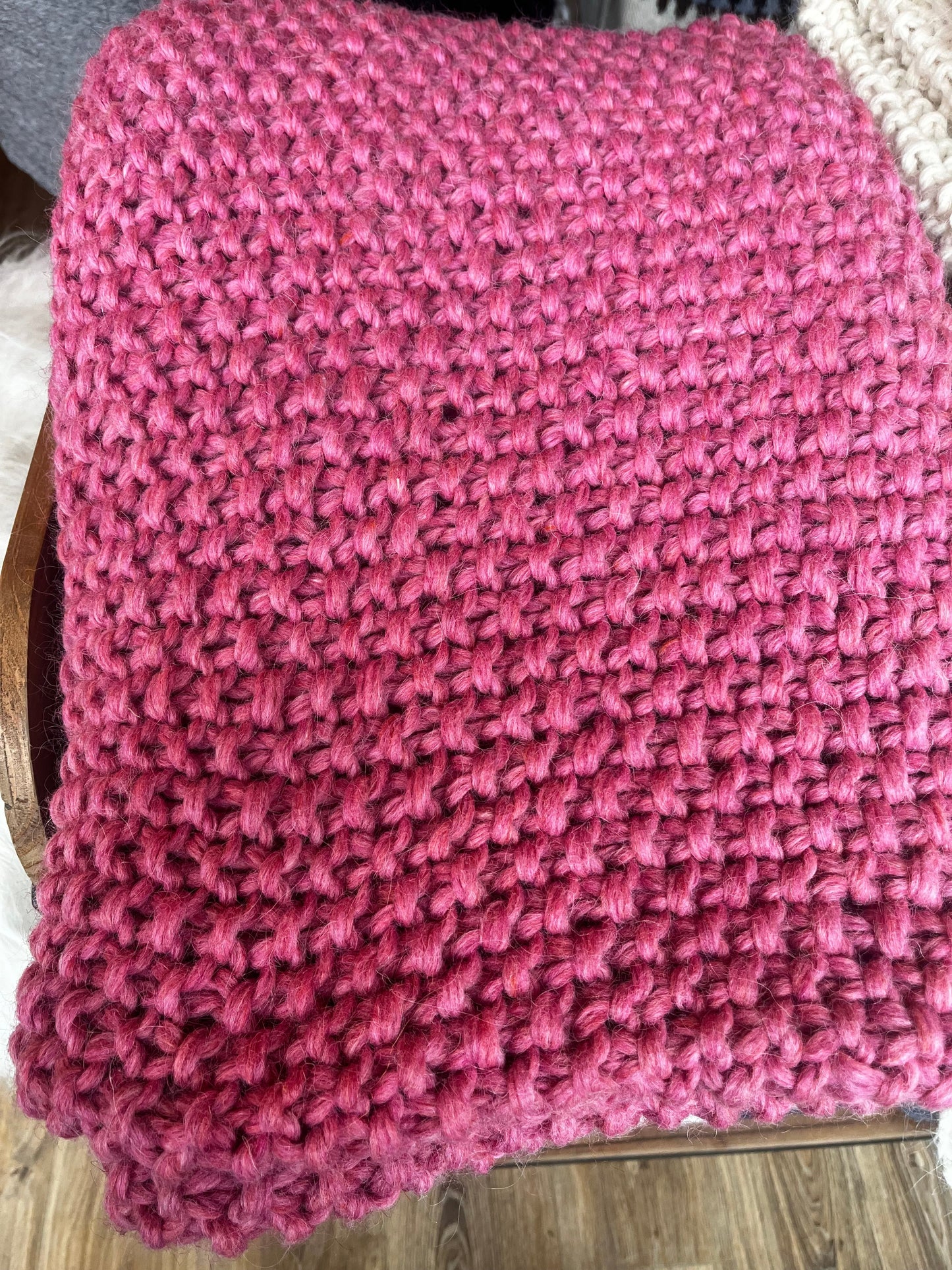 Wool Blanket Mamma Reykjavík Handmade With Love