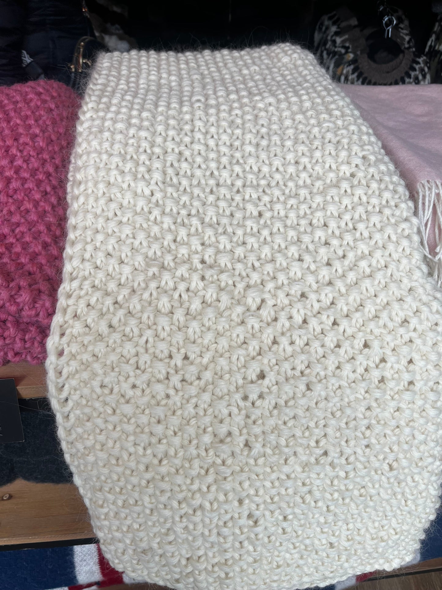 Wool Blanket Mamma Reykjavík Handmade With Love