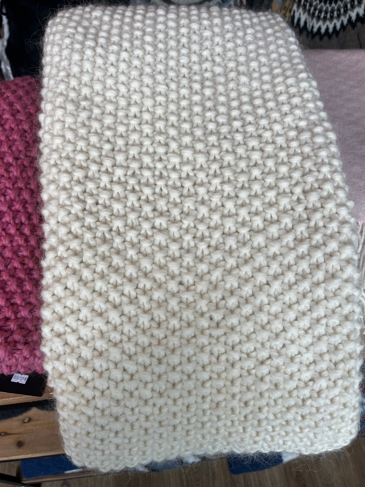 Wool Blanket Mamma Reykjavík Handmade With Love