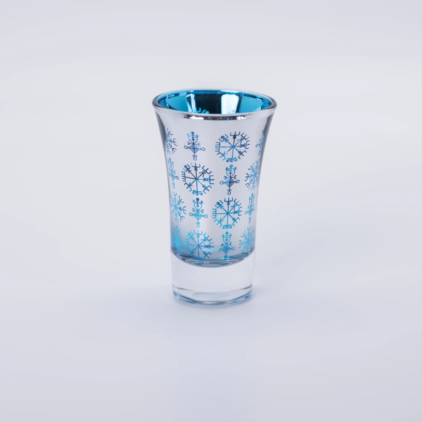 Shotglass Red/Blue - Atlason
