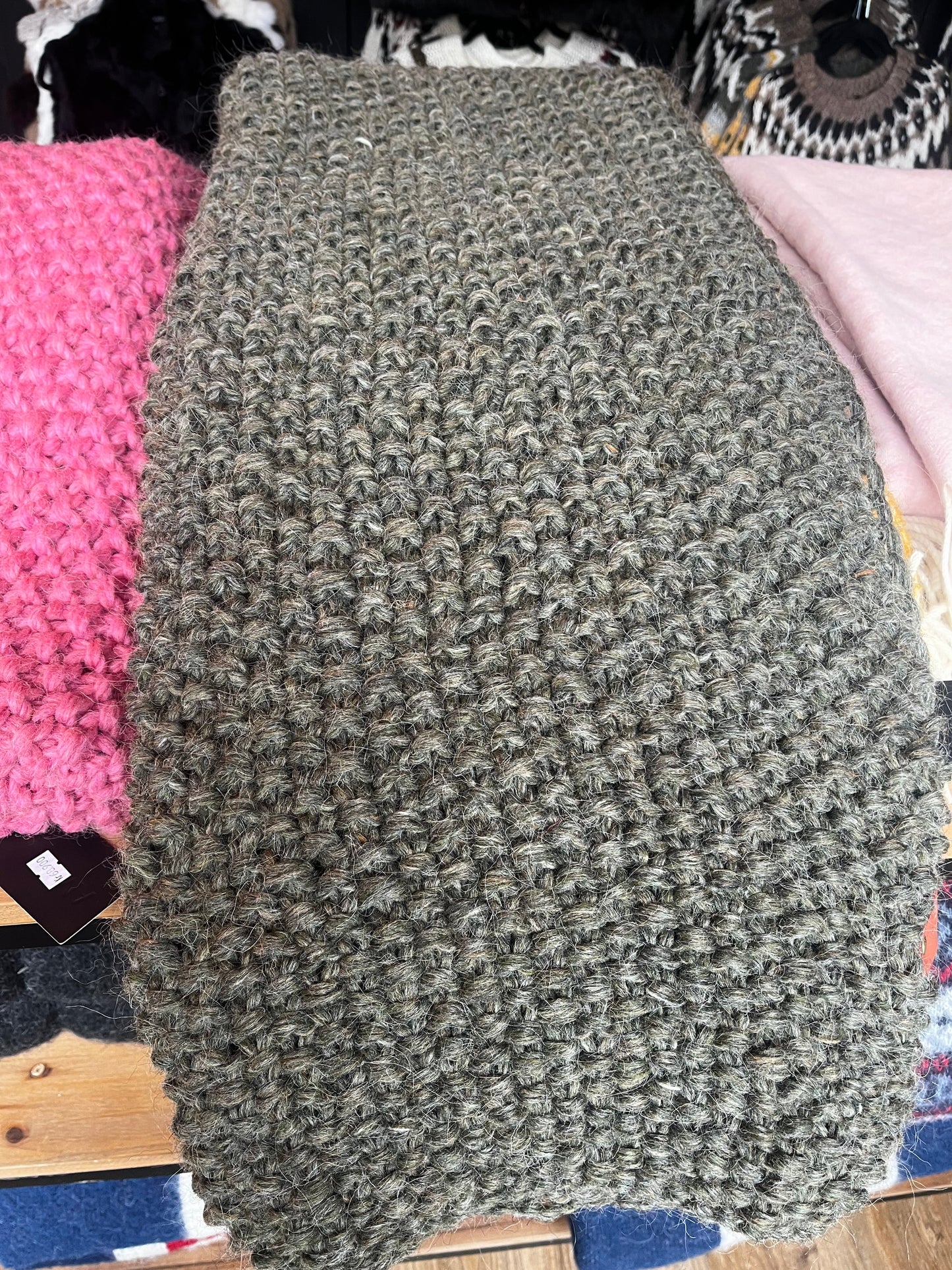 Wool Blanket Mamma Reykjavík Handmade With Love