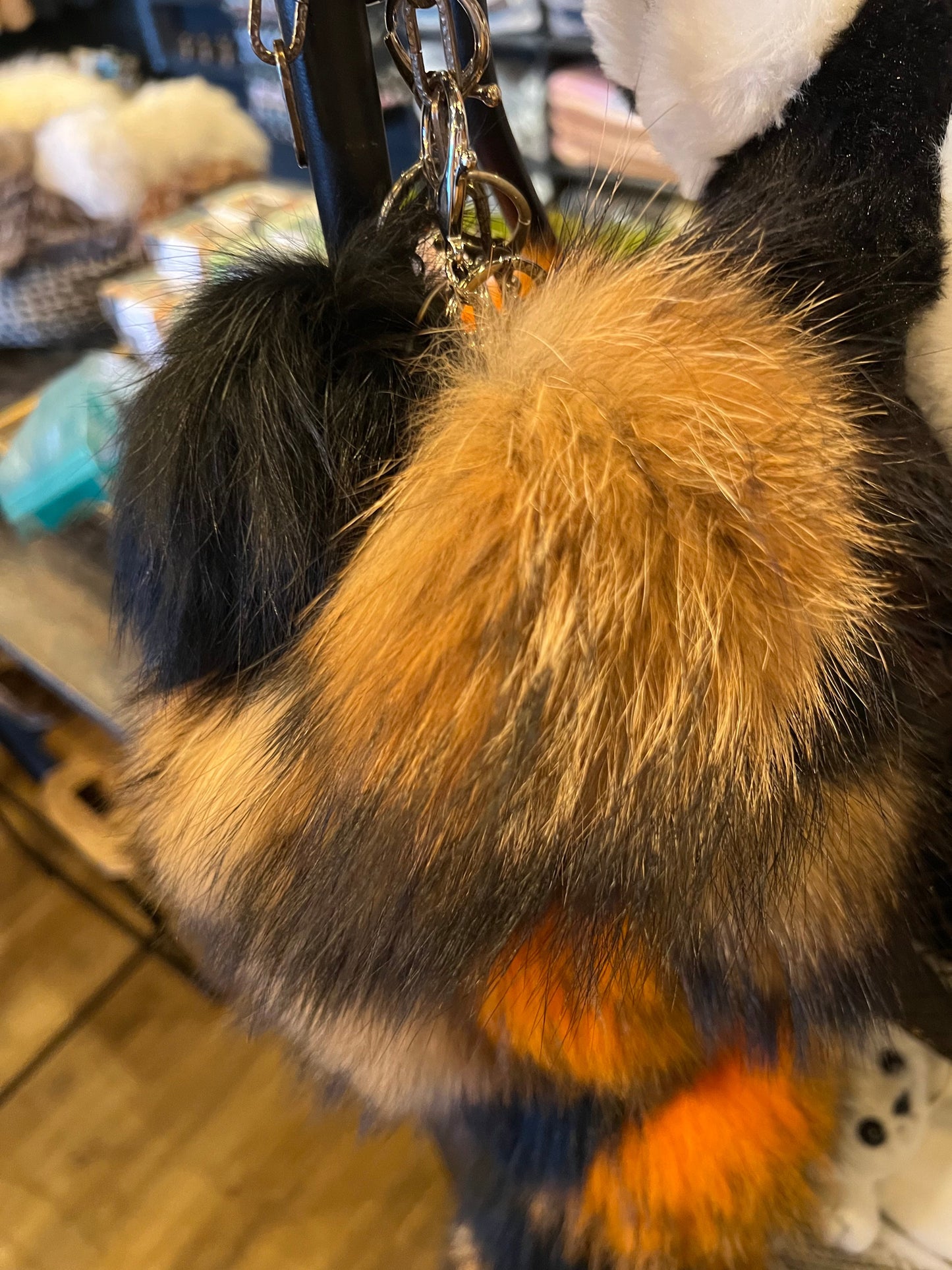 Fox or Racoon Keychain Mamma Reykjavík