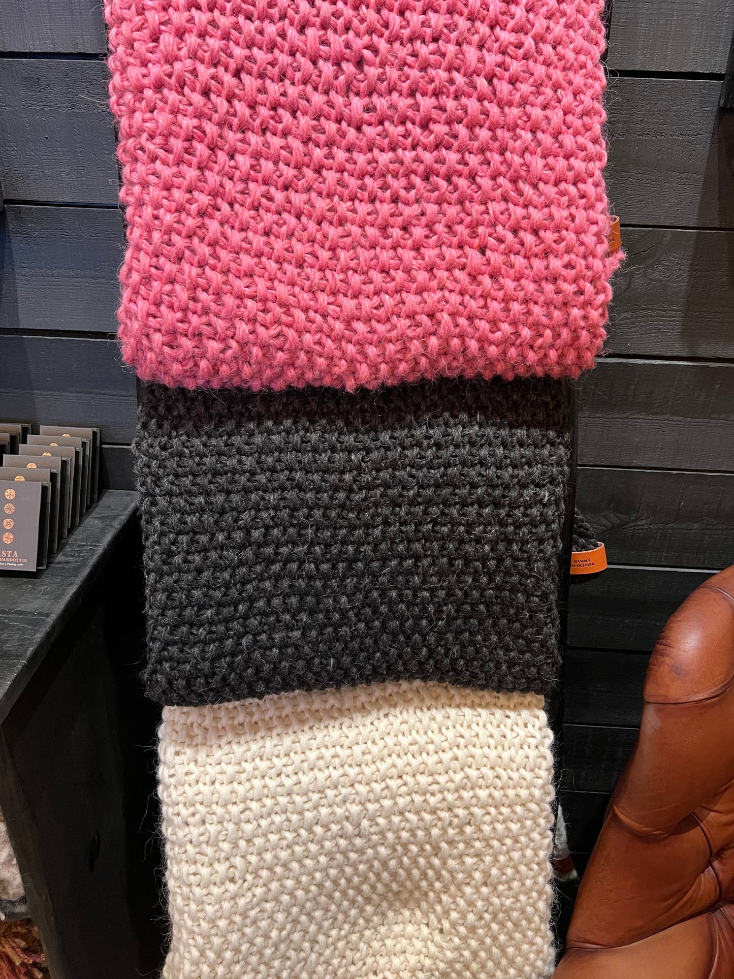 Wool Blanket Mamma Reykjavík Handmade With Love