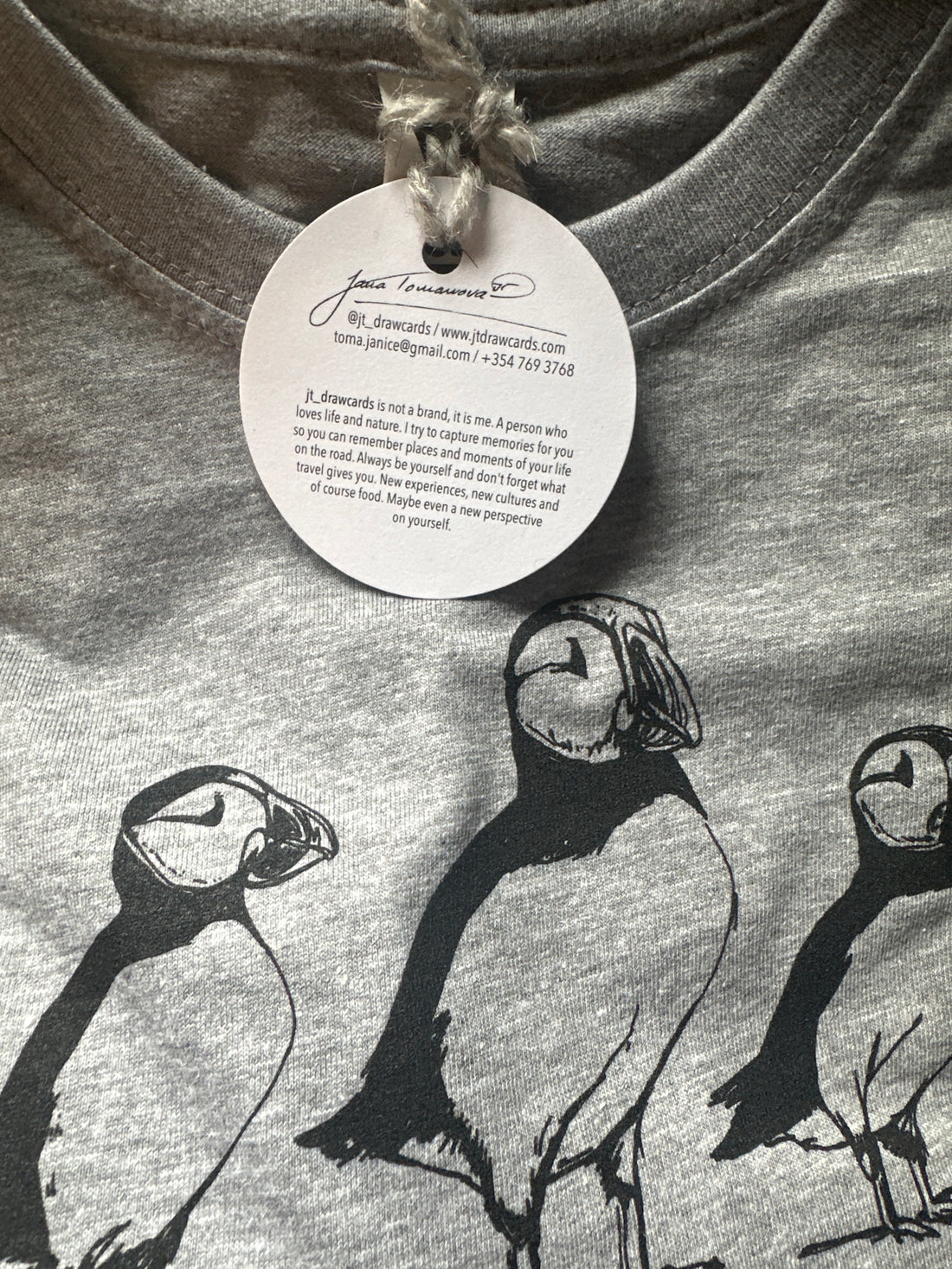 Puffin kids t shirt