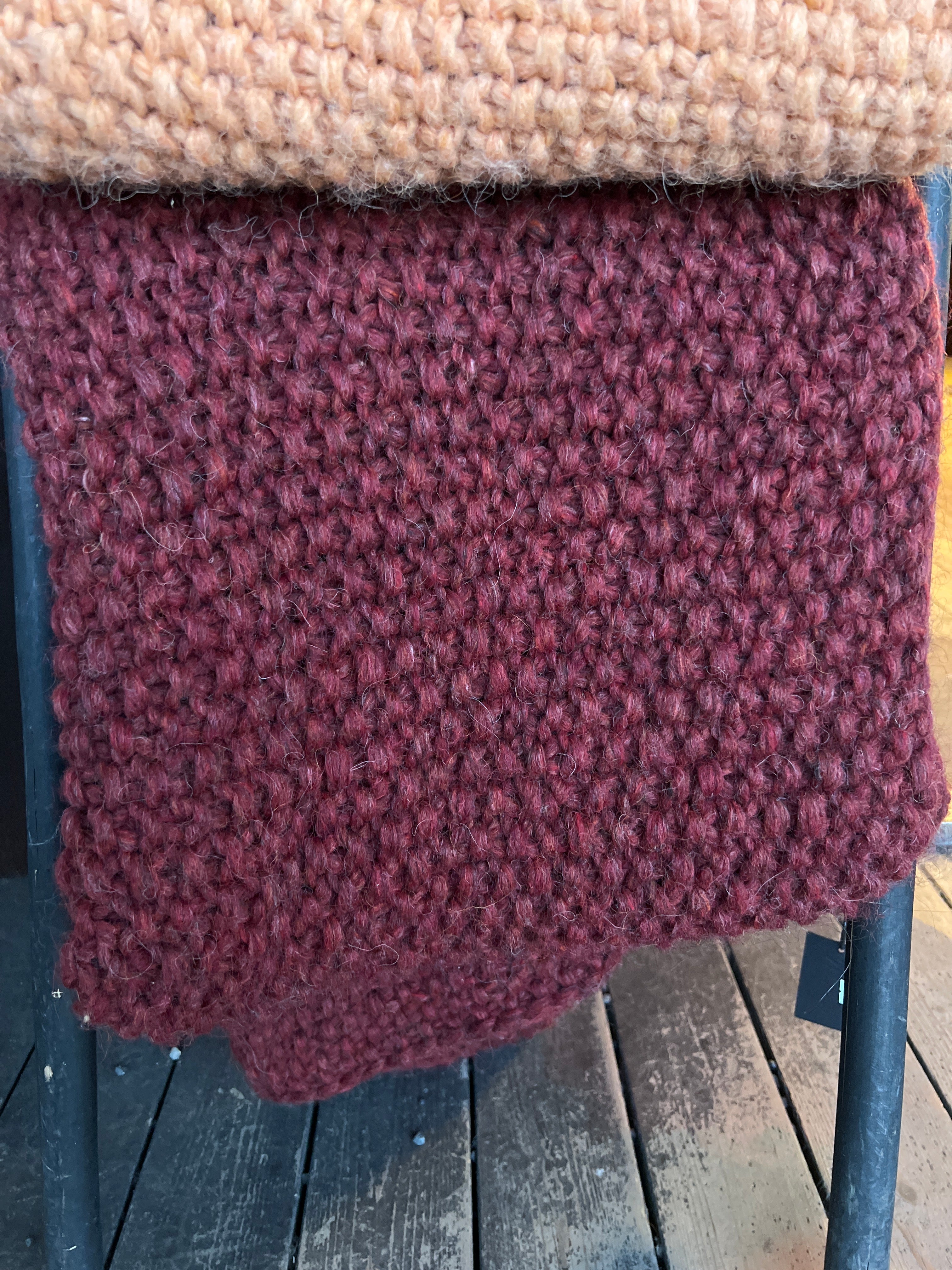 Wool Blanket Mamma Reykjavík Handmade With Love