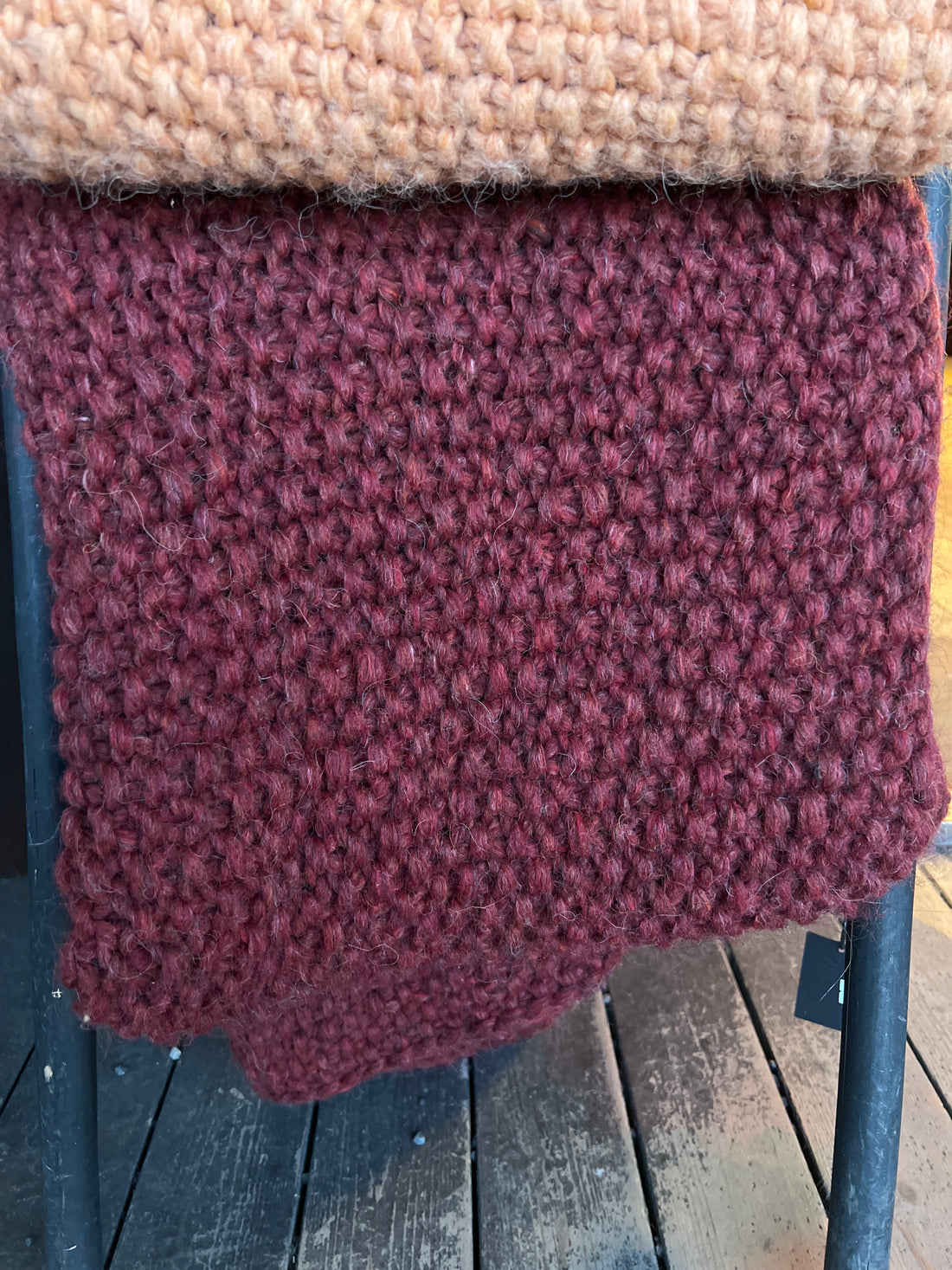 Wool Blanket Mamma Reykjavík Handmade With Love