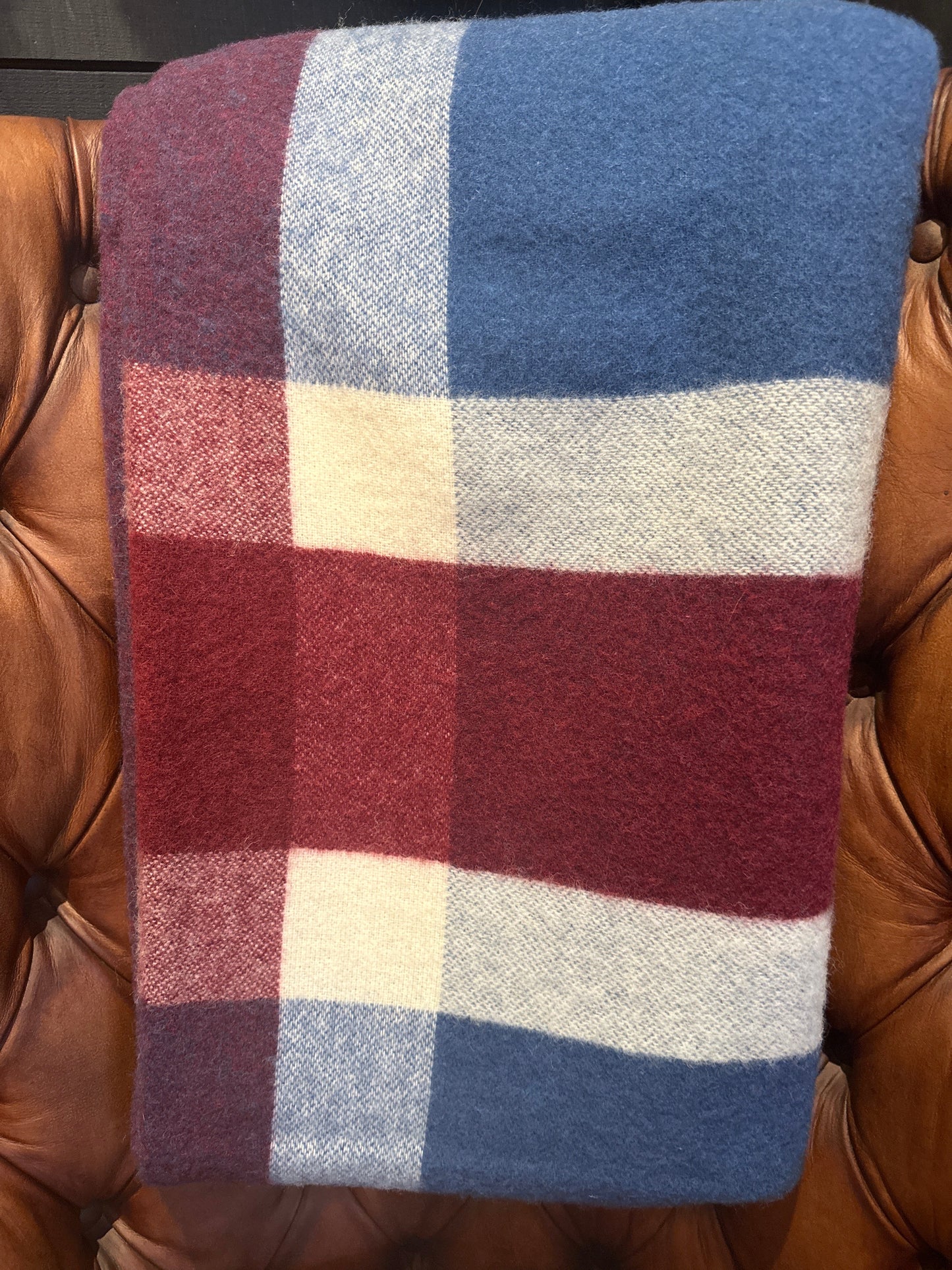 Family Design Wool Blanket by Mamma Reykjavík