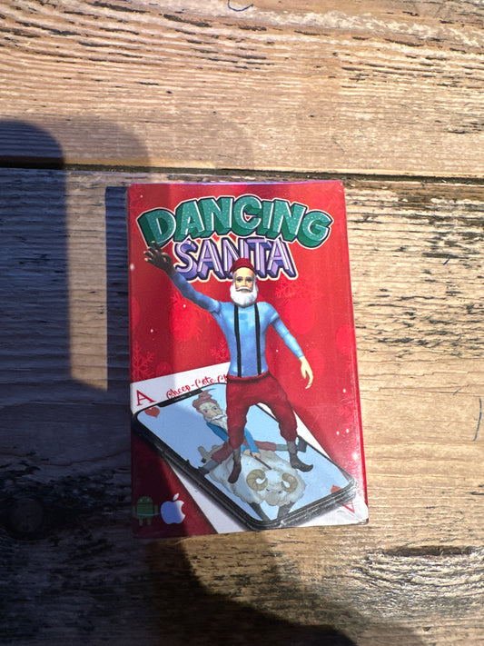 Playing Cards - Dancing Santa