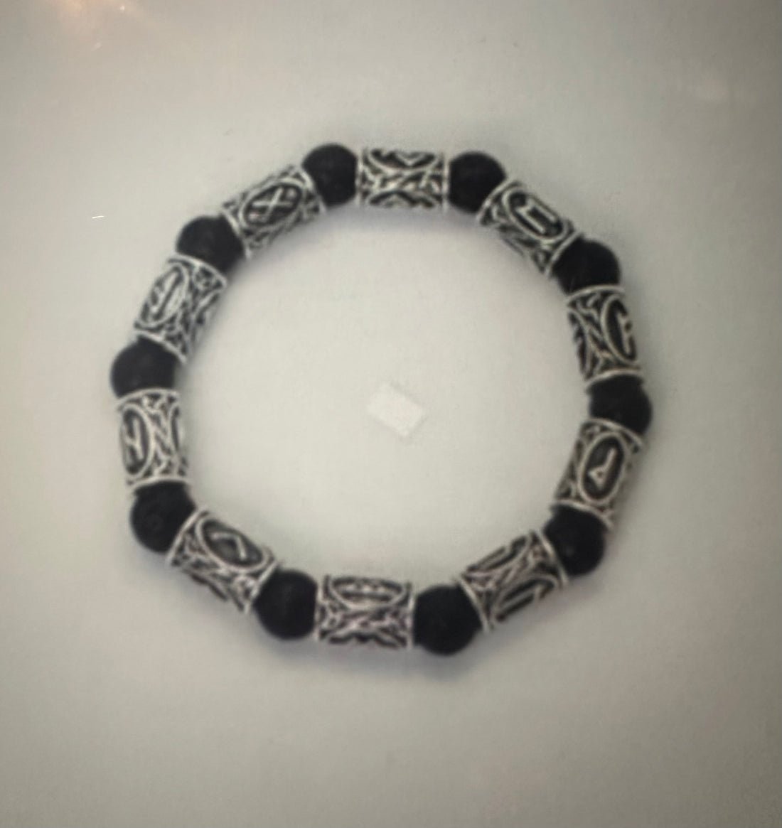 Silver and gold bracelet Viking