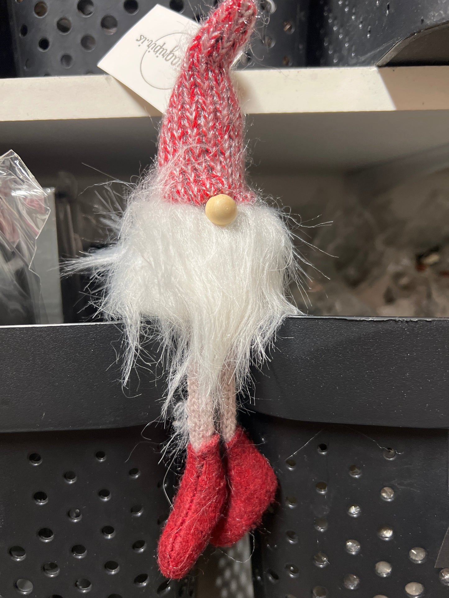 Sitting Elf White Beard - Small