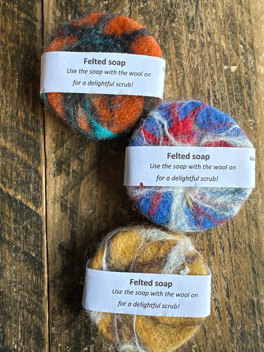 Felted Soap