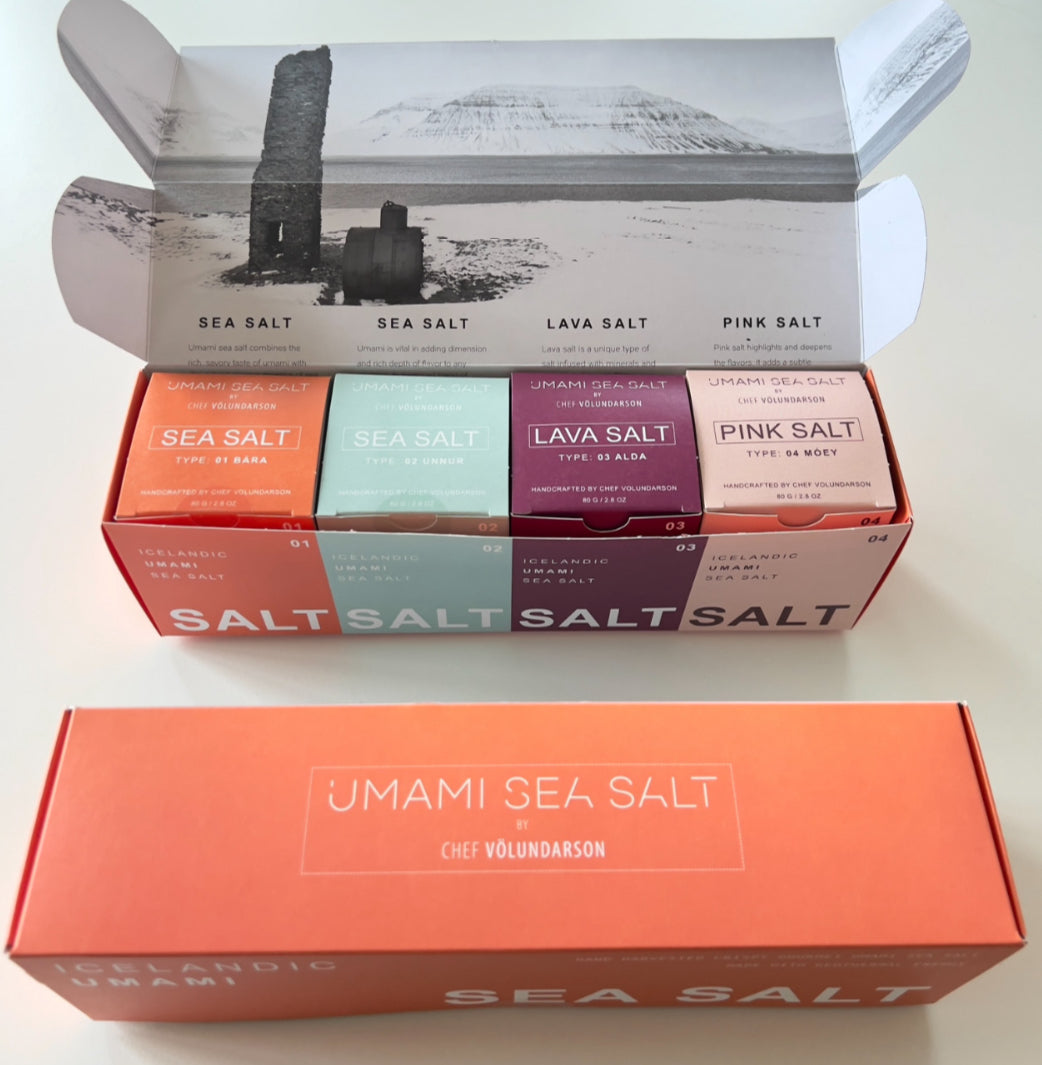 Gift Box Umami Sea Salt By Chef Völundarson