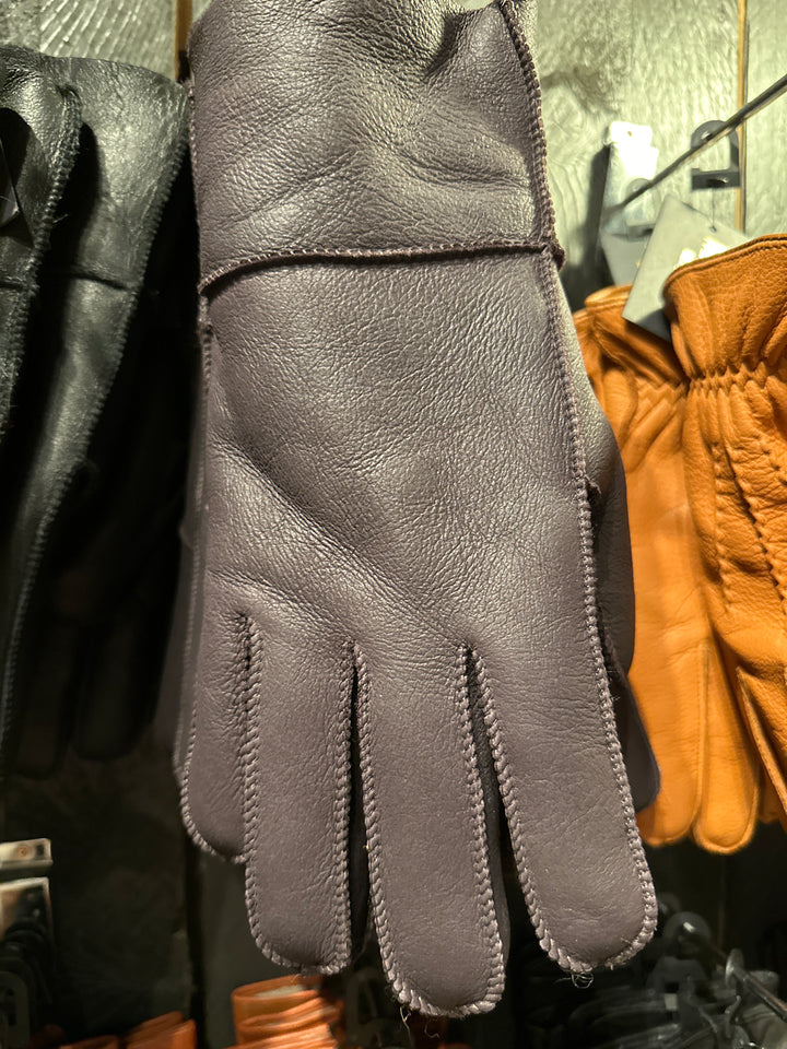 Ermi - Dark Brown Lamb Gloves - Mamma Reykjavík