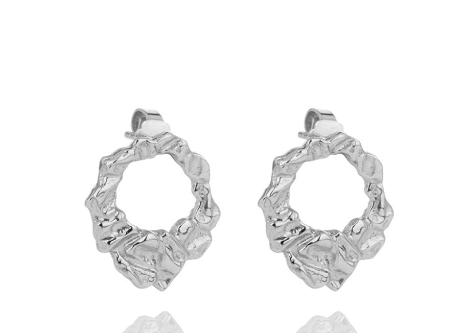 Sign earrings silver jökull