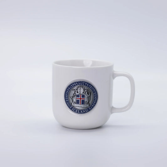 Porcelain Cup Icelandic Symbol - Atlason