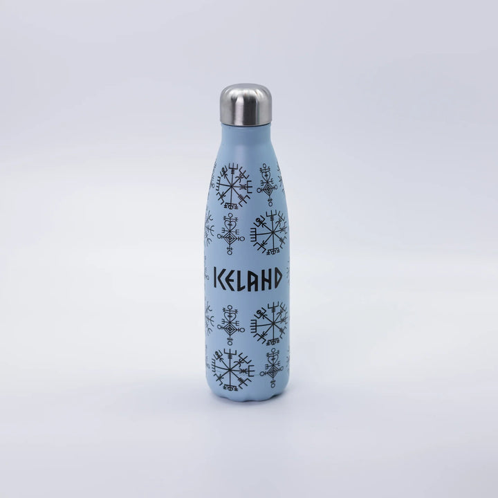 Thermo Bottle Runes (Blue) - Atlason