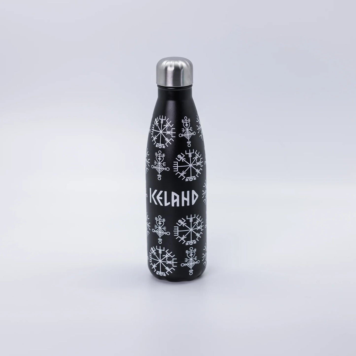 Thermo Bottle Runes (Black) - Atlason