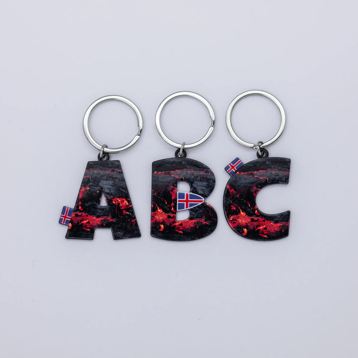 Keychain Letters - Atlason