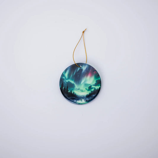 Porcelain Mobile Ornament - Atlason