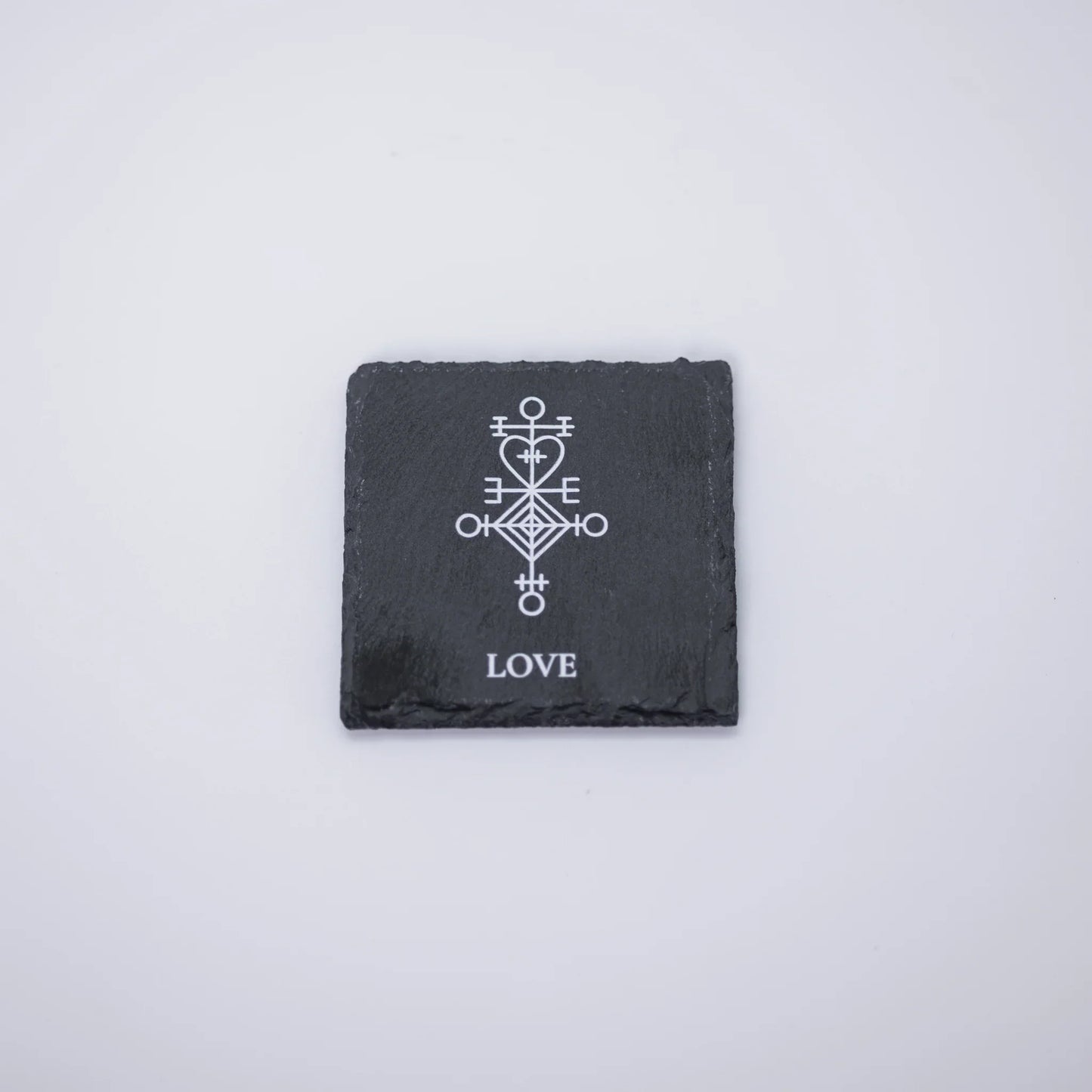 Stone Coaster "Love" - Atlason