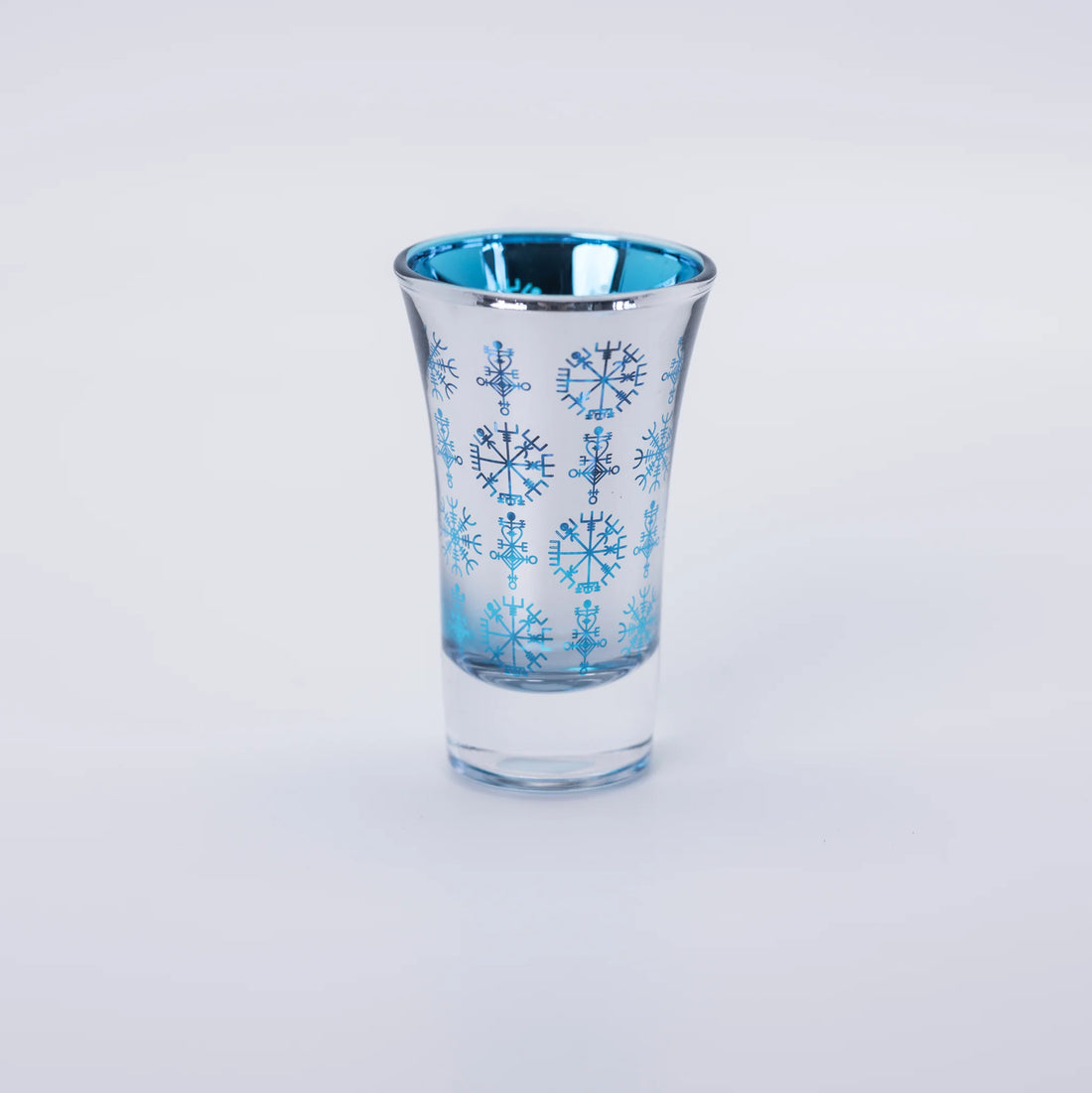 Shotglass Red/Blue - Atlason