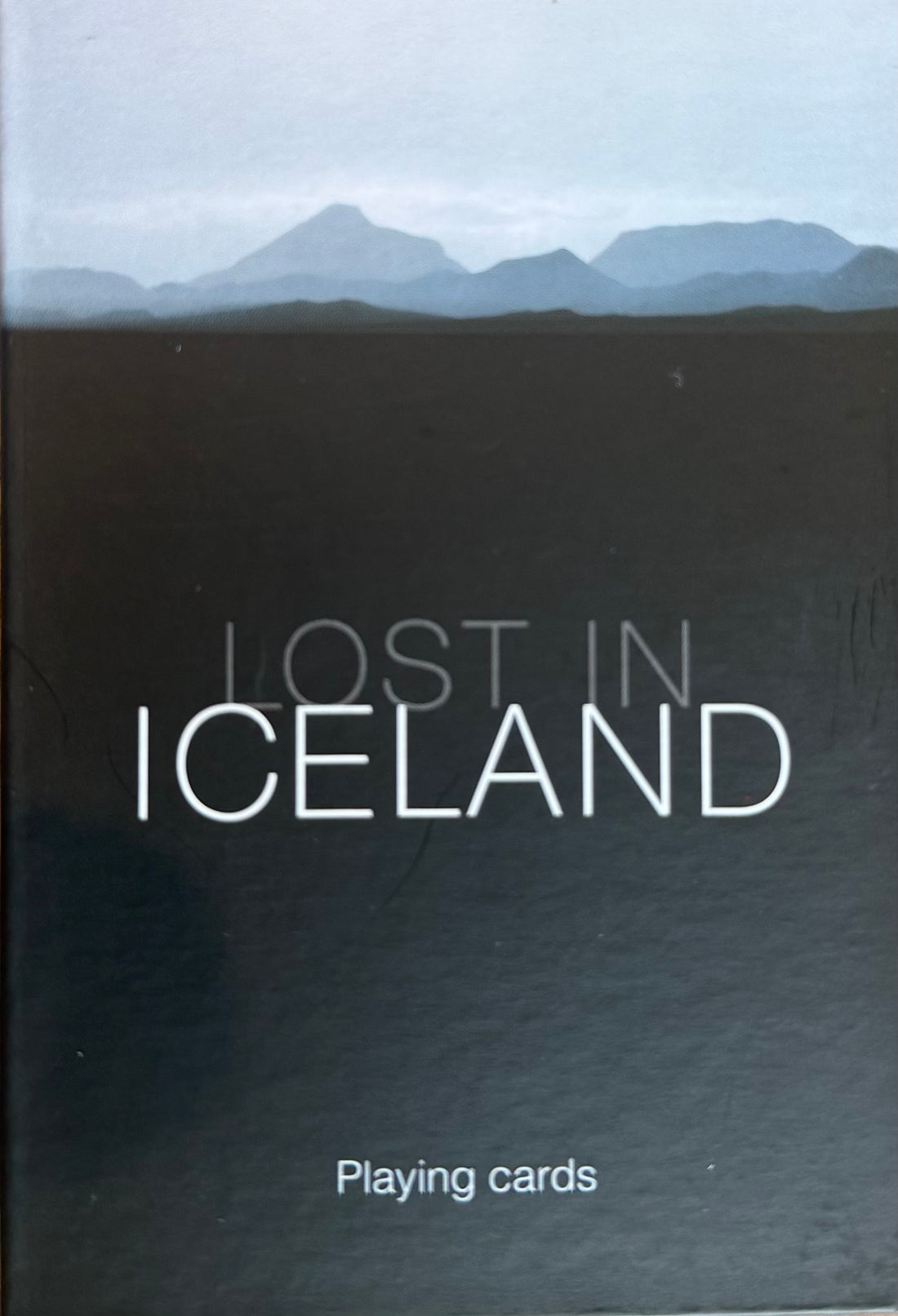 Lost in Iceland playing cards