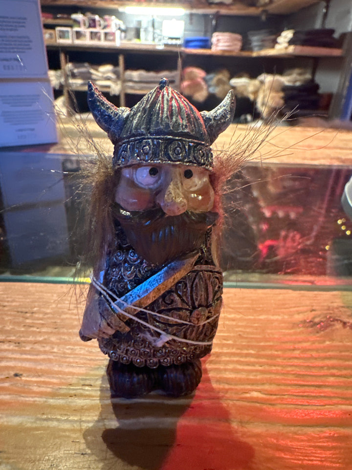 Viking with hair small sword