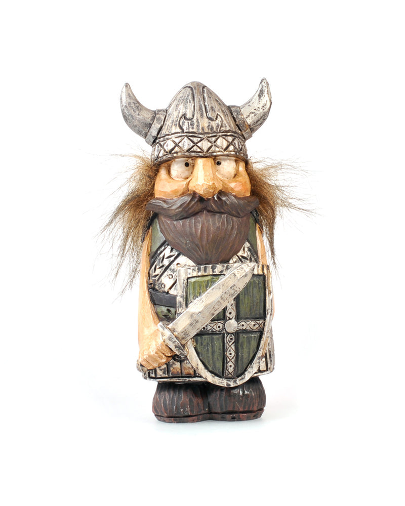 Resin Viking with Hair and Sword Diagonal