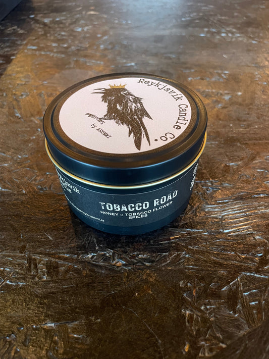 By Krummi - No. 05 Tobacco Road (Can) - Reykjavík Candle Co.