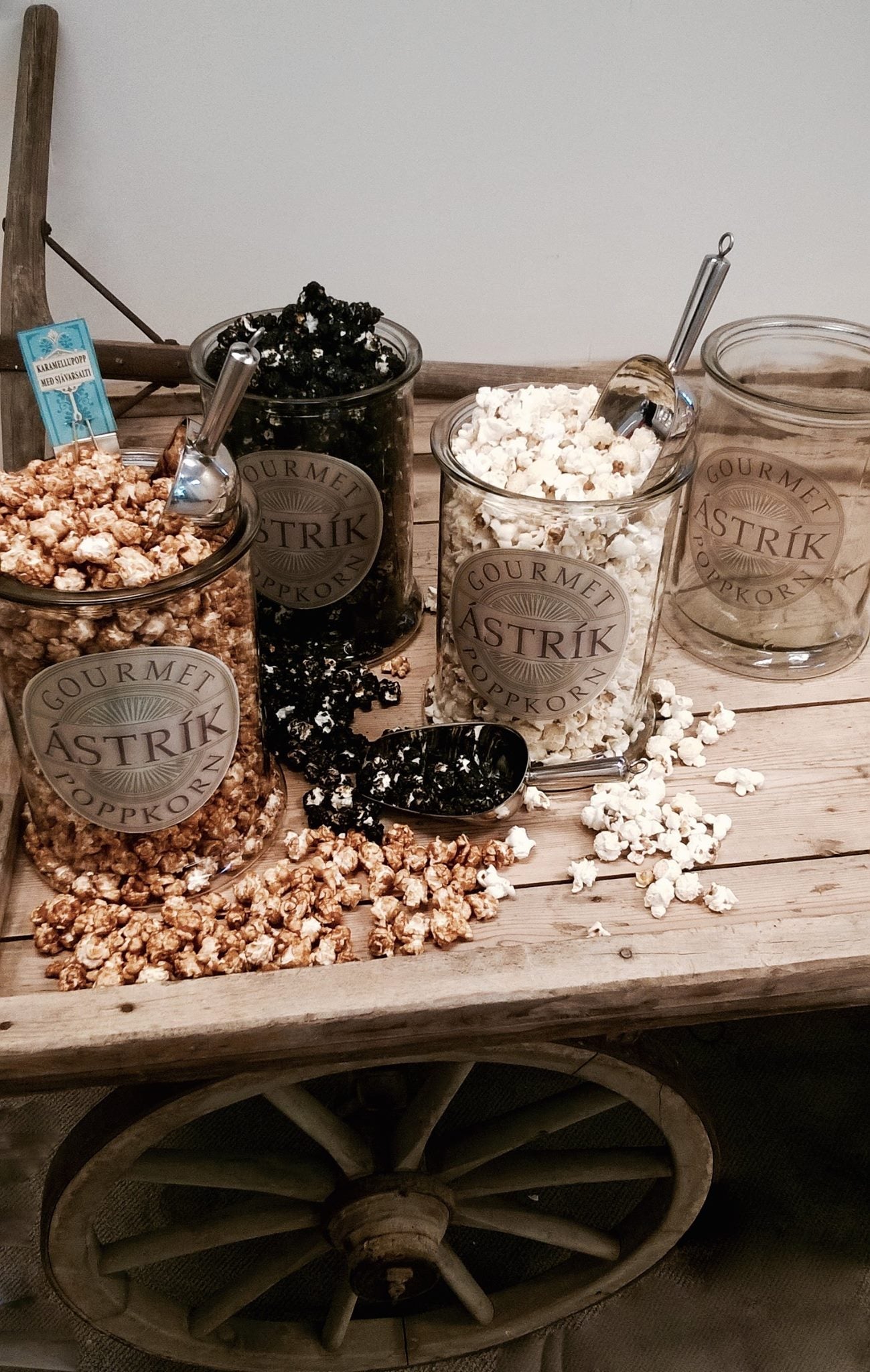 Ástrík Gourmet Popcorn - Caramel with Liquorice