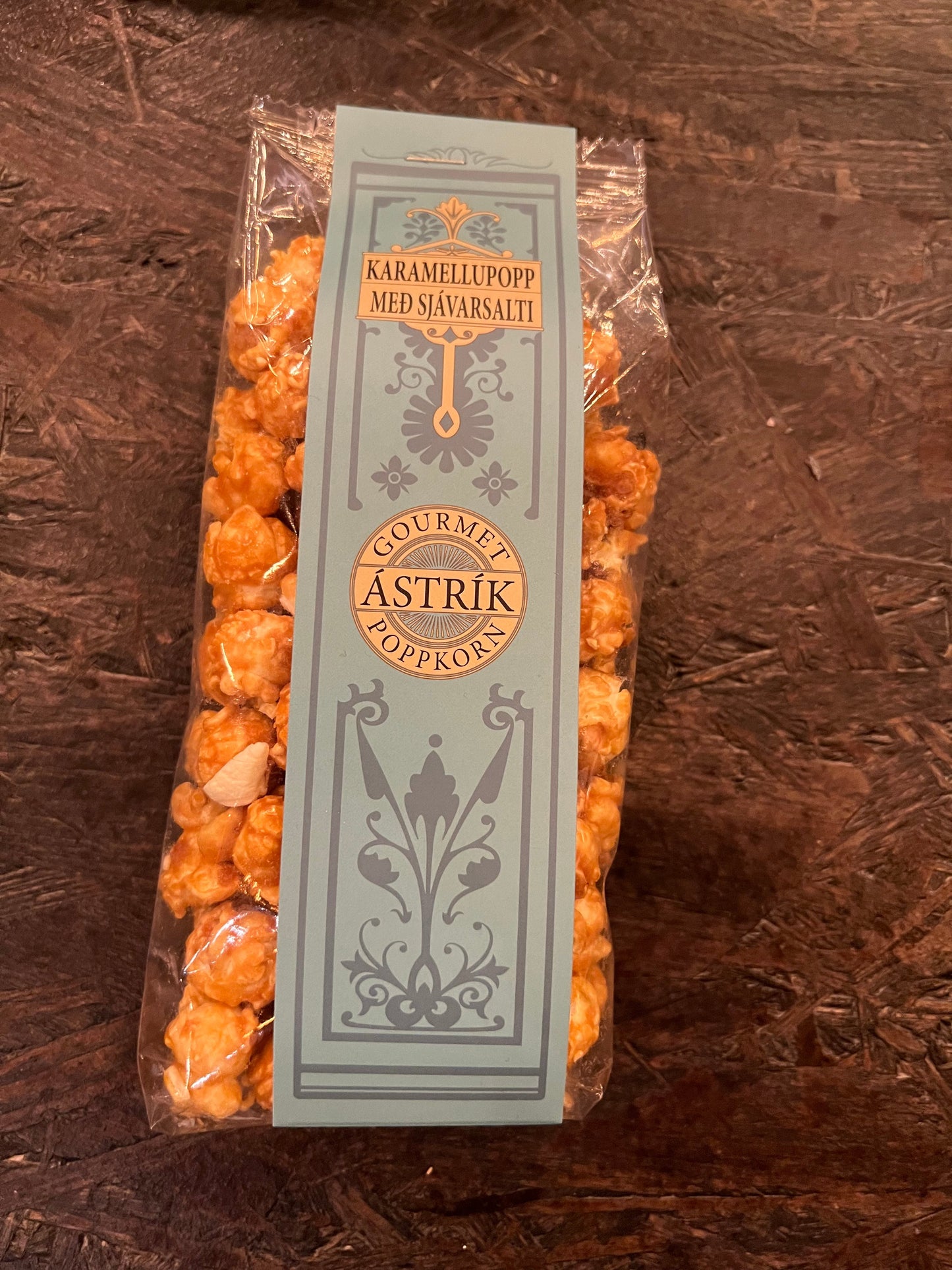 Ástrík Gourmet Popcorn - Caramel with Sea Salt