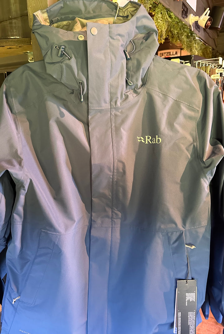 Rab Downpour jacket blue
