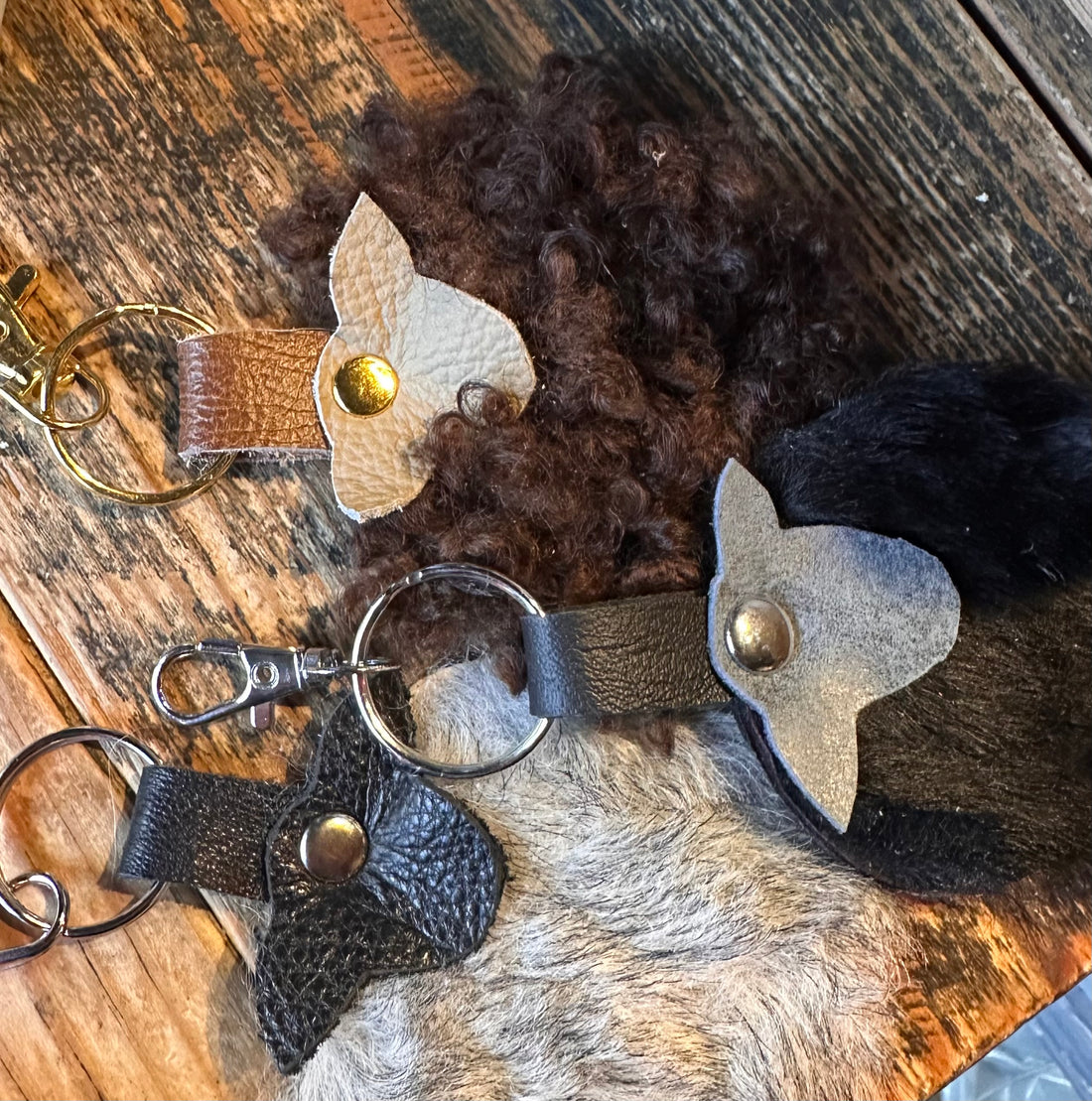 Keychain sheep handmade