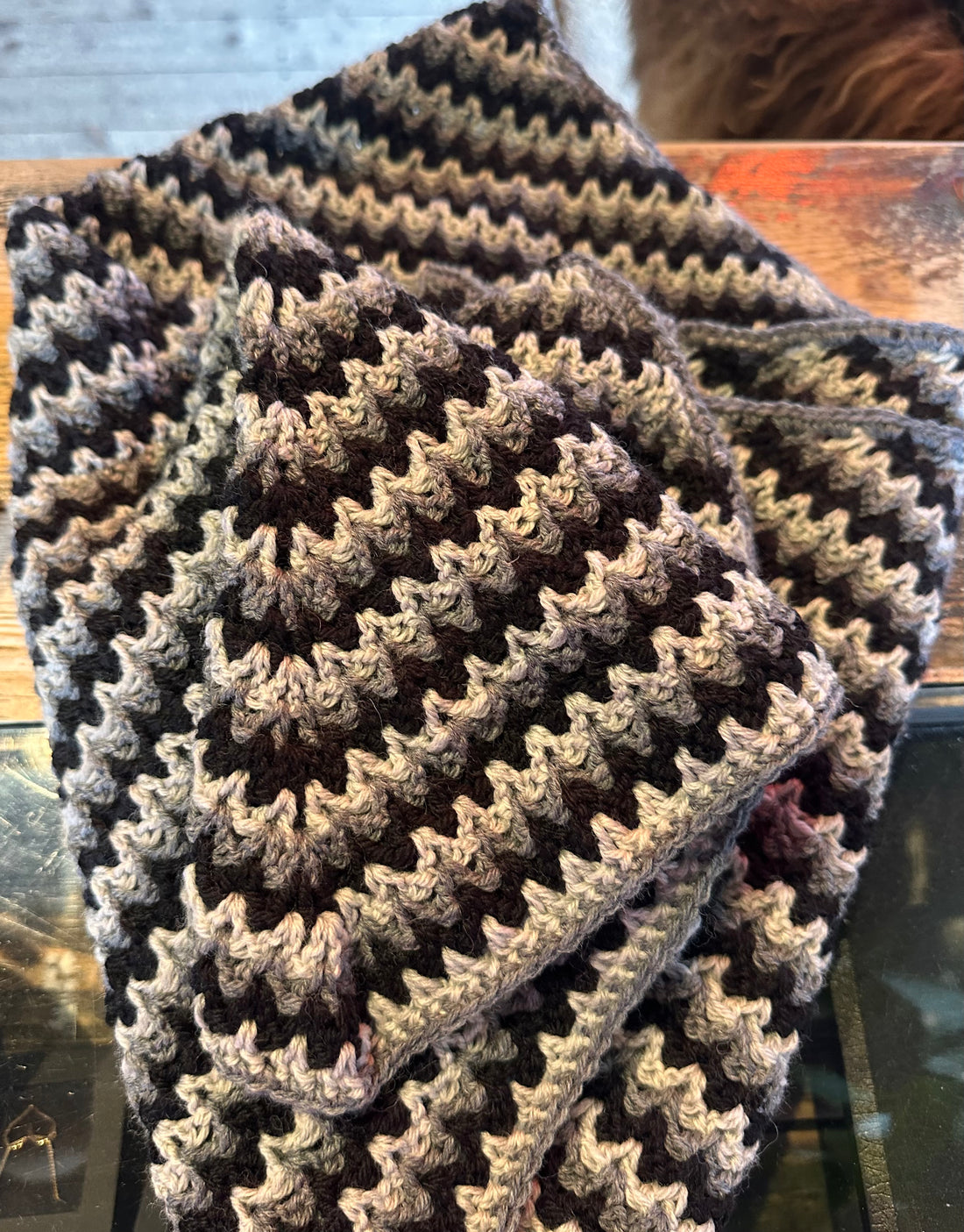 Wool shawl