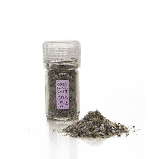 Grey Lava Salt Grinder