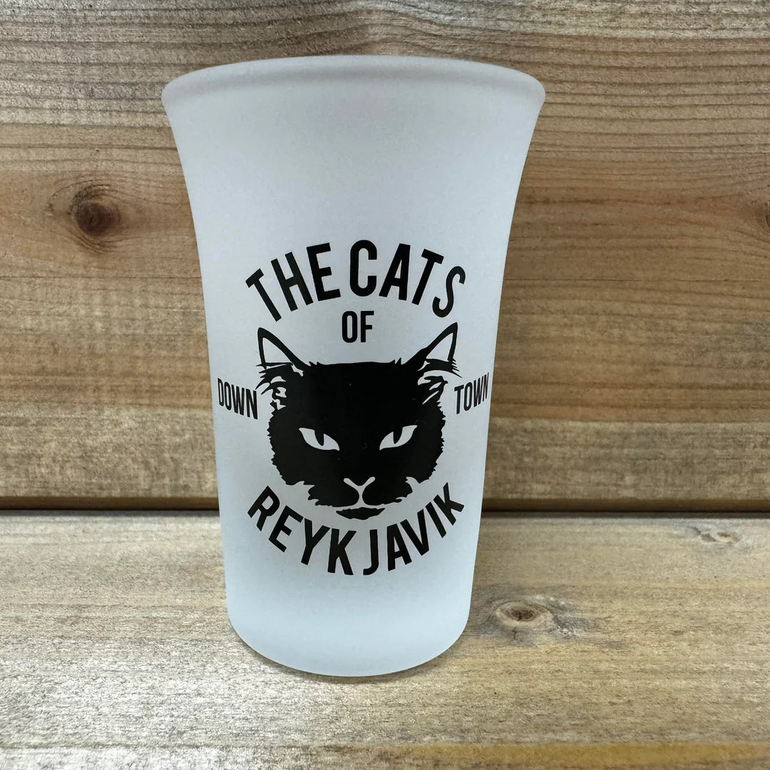 Shotglass the cats