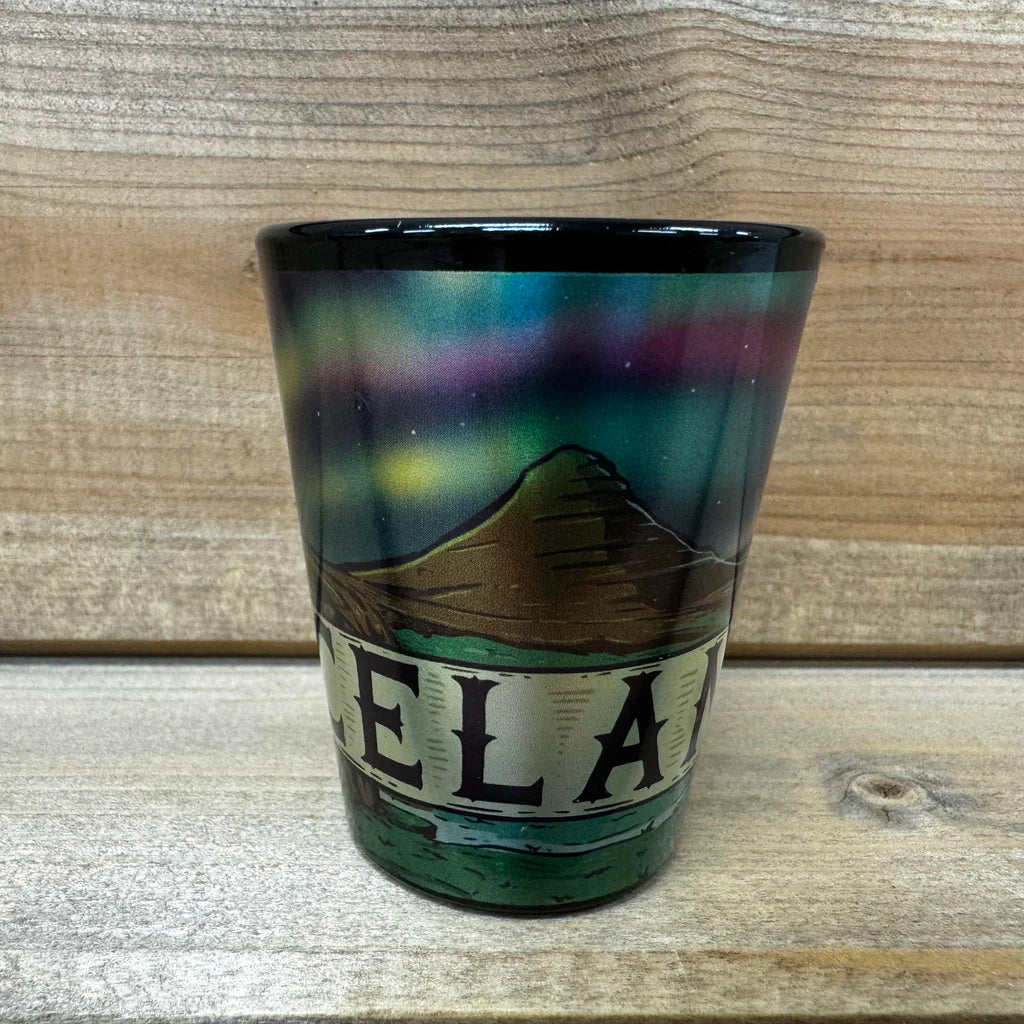 Shotglass northern lights
