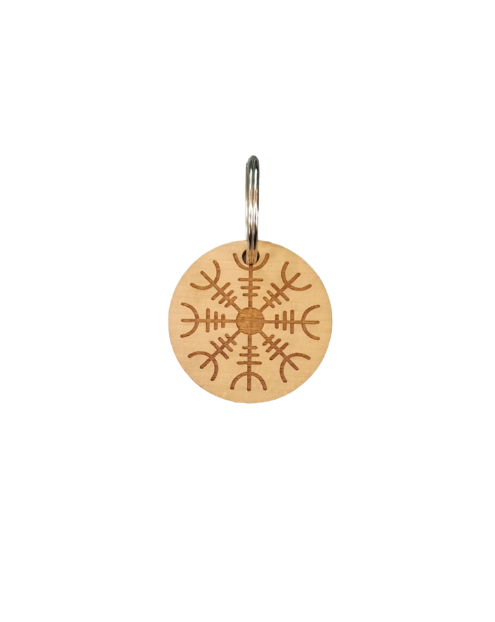 Wooden Keychain - Ugla Handverk