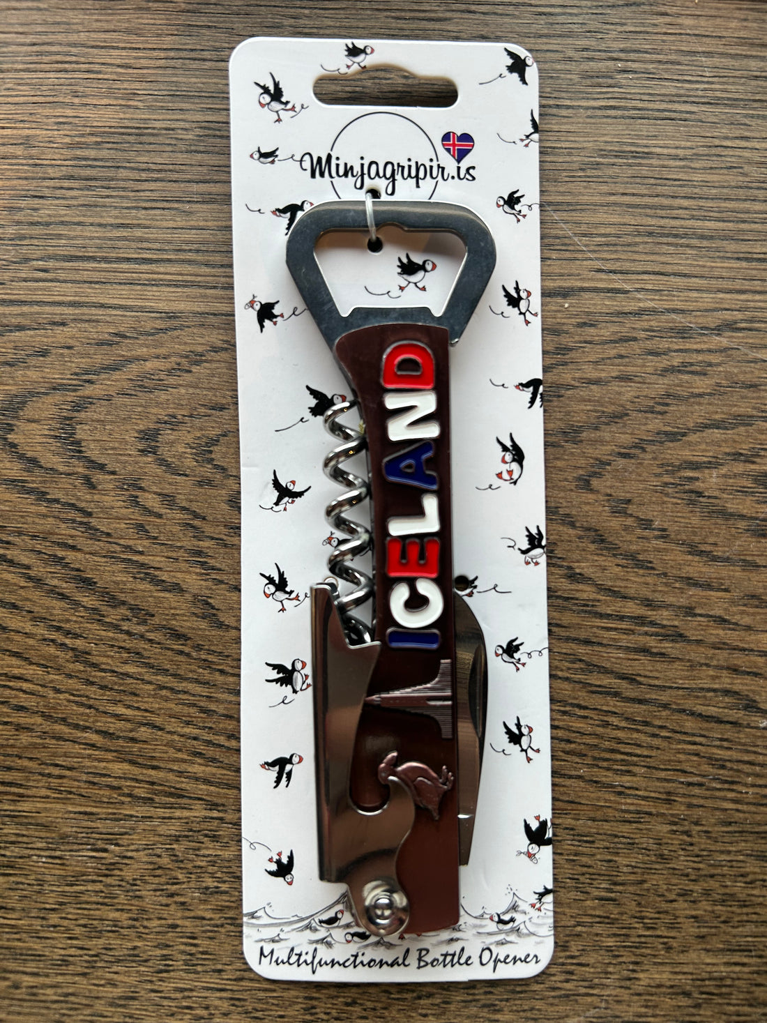 Bottle Opener Icelandic Symbol - Atlason