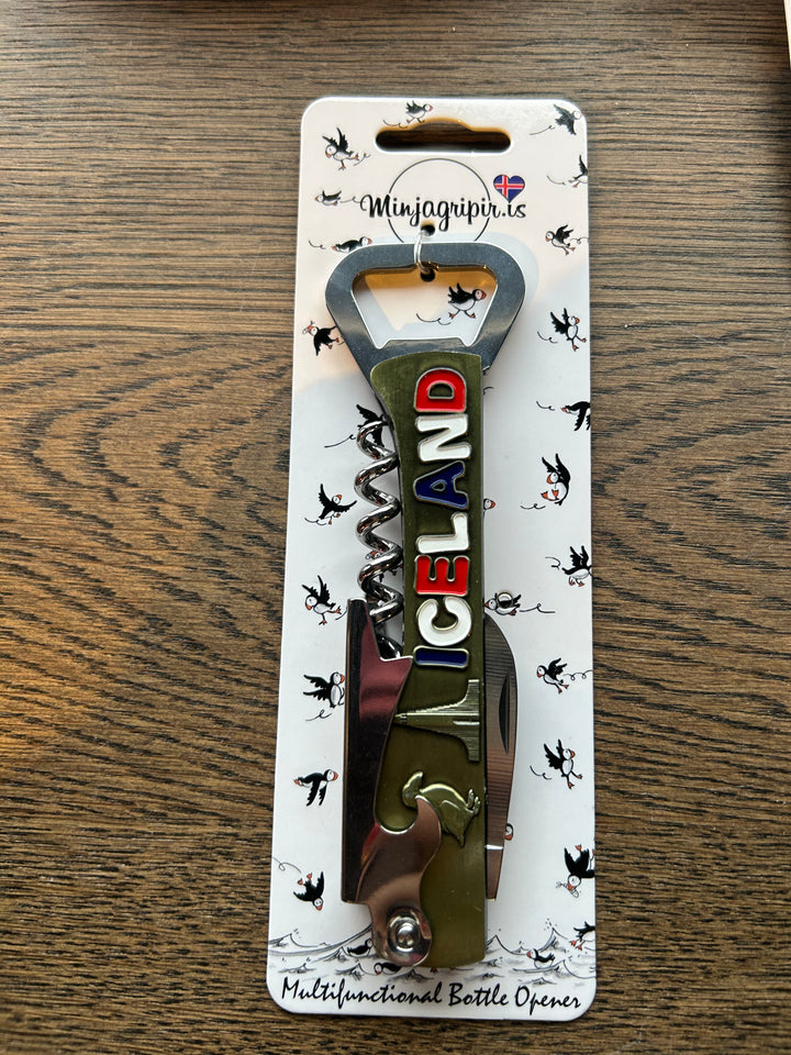 Bottle Opener Icelandic Symbol - Atlason