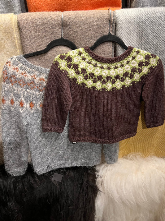 Lopapeysa Children Wool Sweater