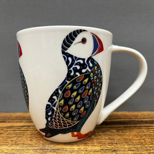 Couture Puffin - Ceramic Mug White