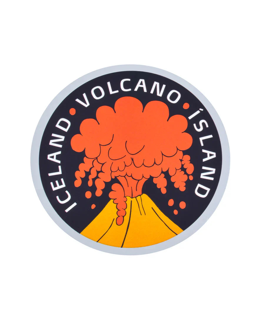 Sticker Icelandic Volcano