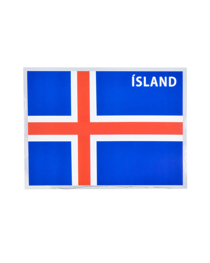 Sticker Icelandic Flag