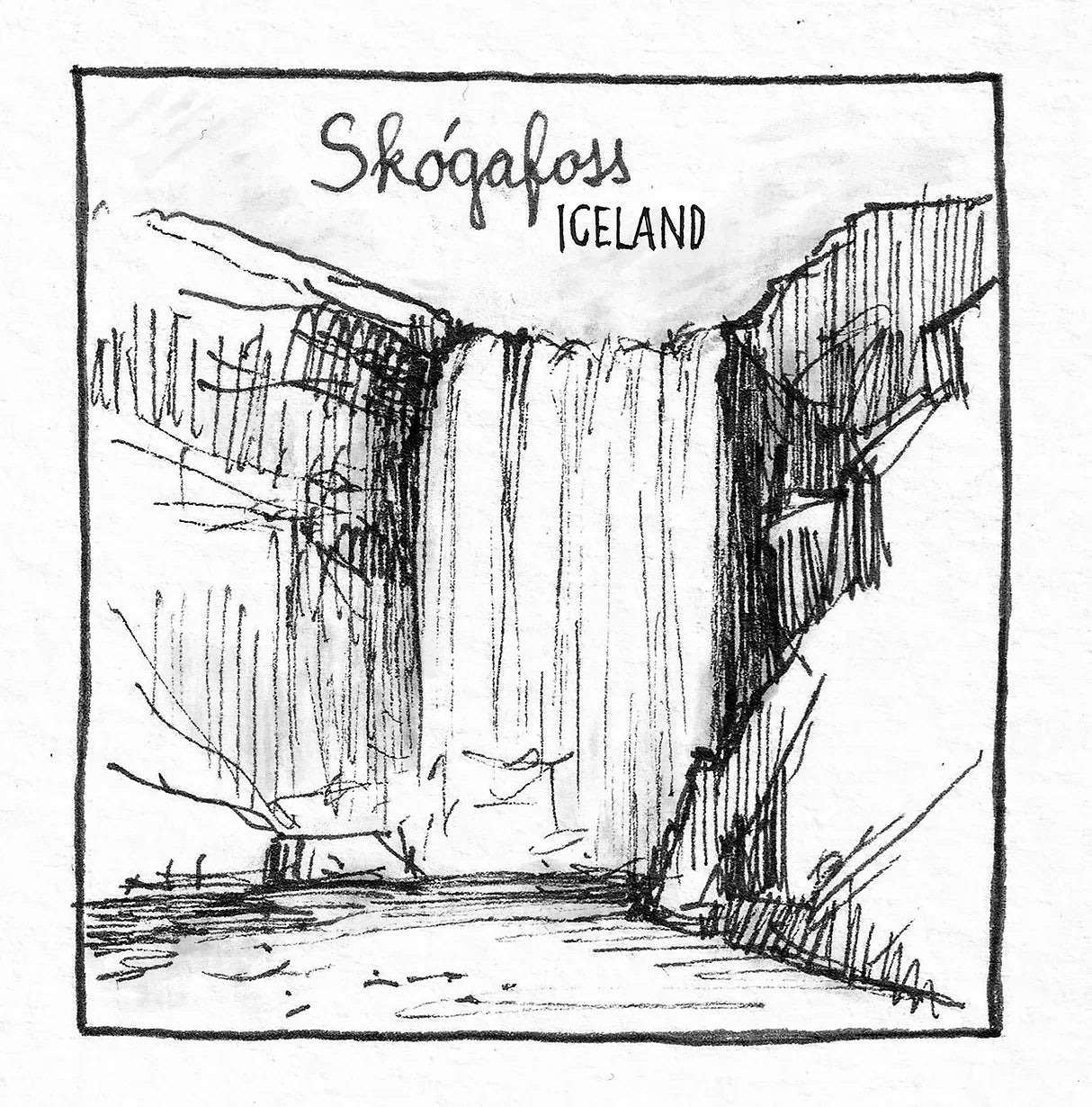 Magnet Skógafoss - Jana Tomanová