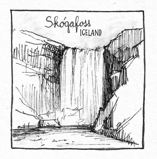 Magnet Skógafoss - Jana Tomanová