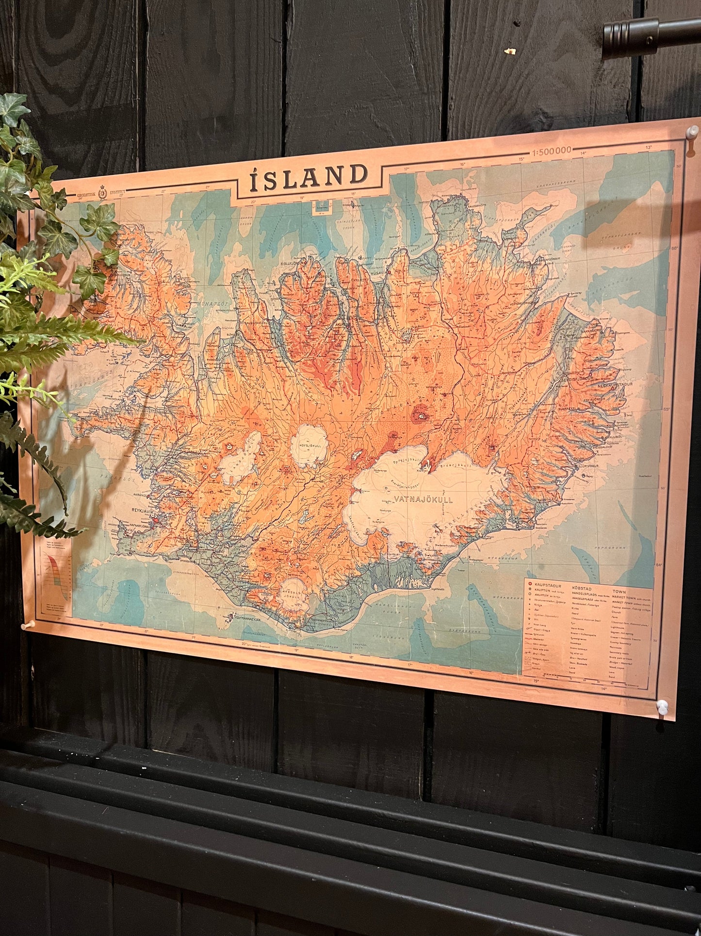 Poster Map of Iceland (Large) - My Concept Store