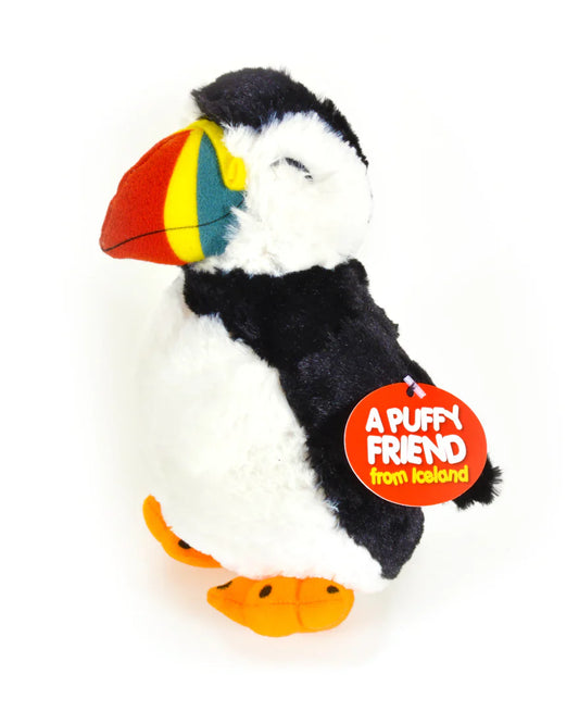 Soft Icelandic Puffin Toy Smiling